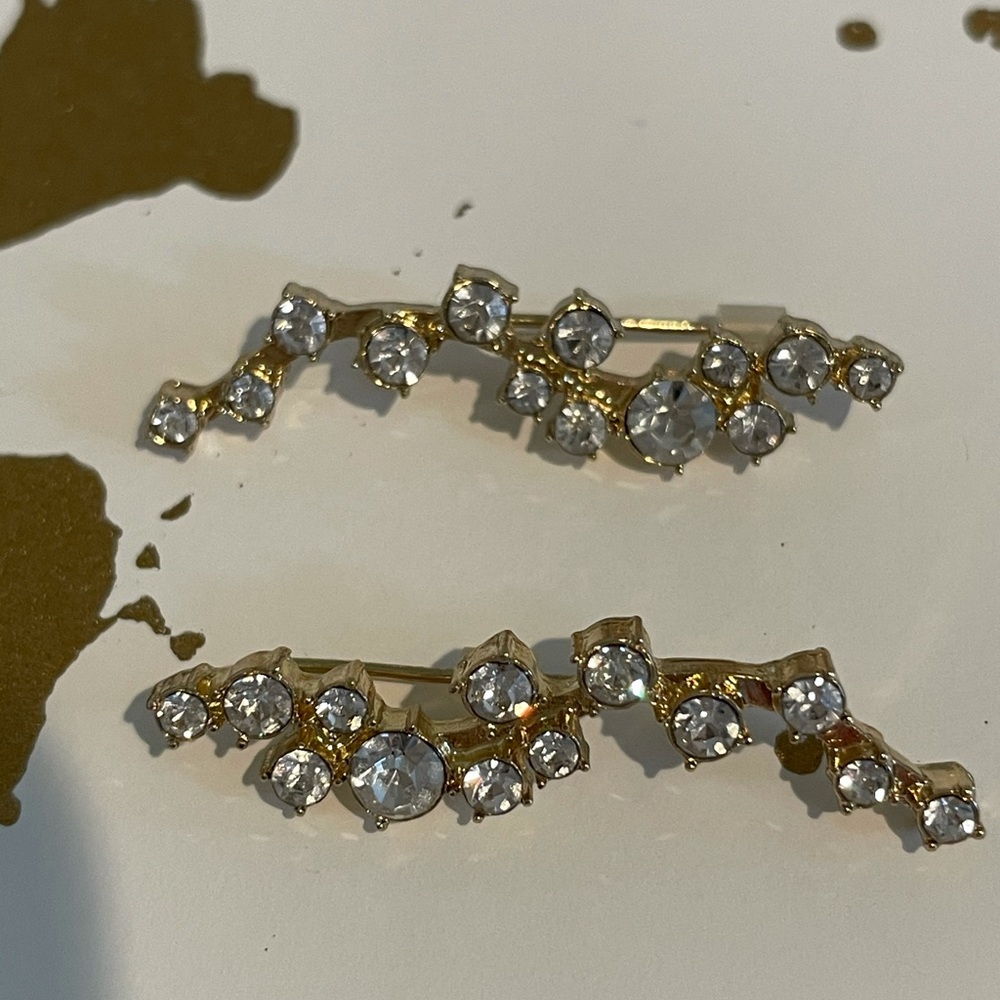 BaubleBar Farrah crystal ear creepers